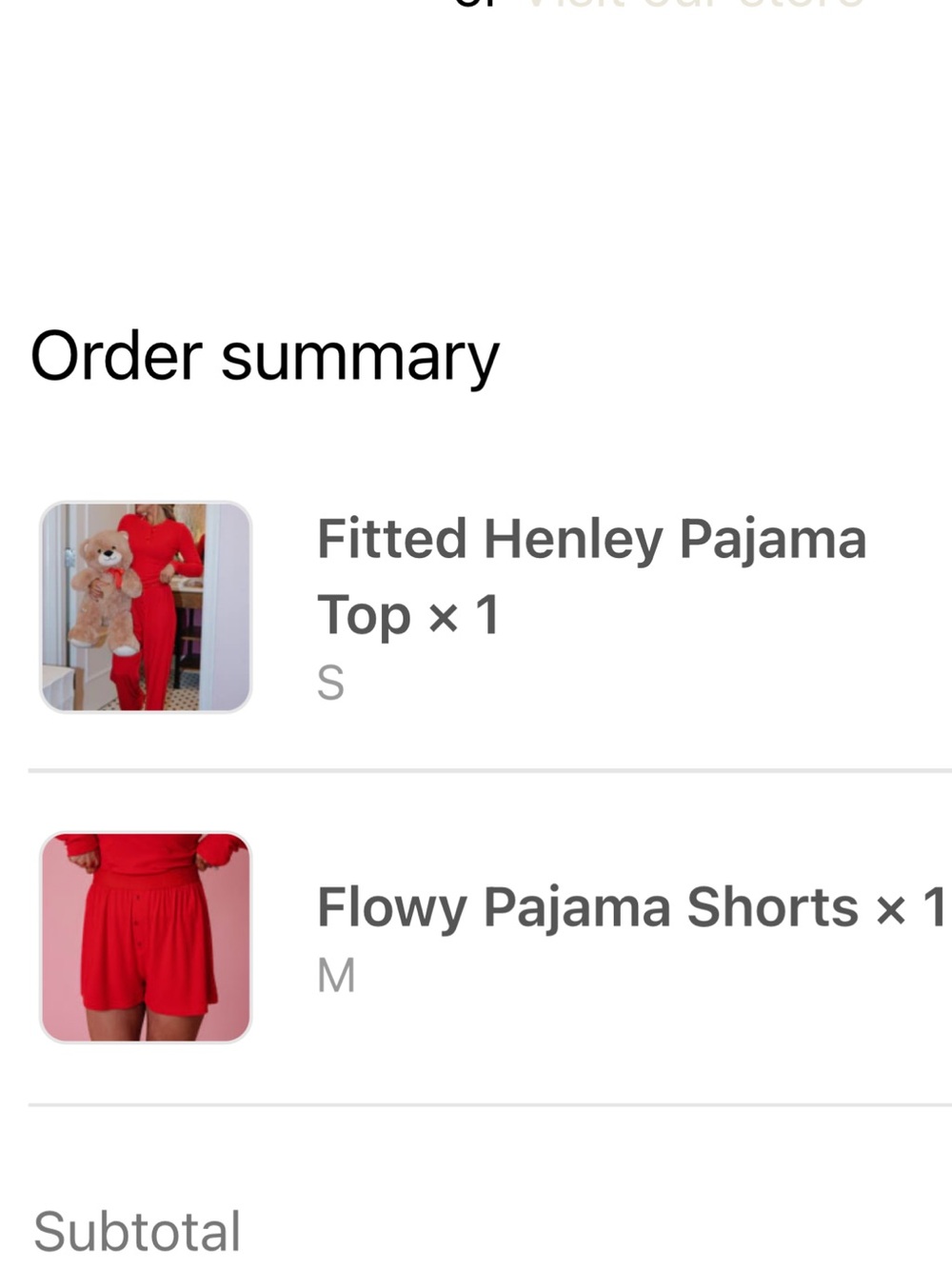 Grove matching set